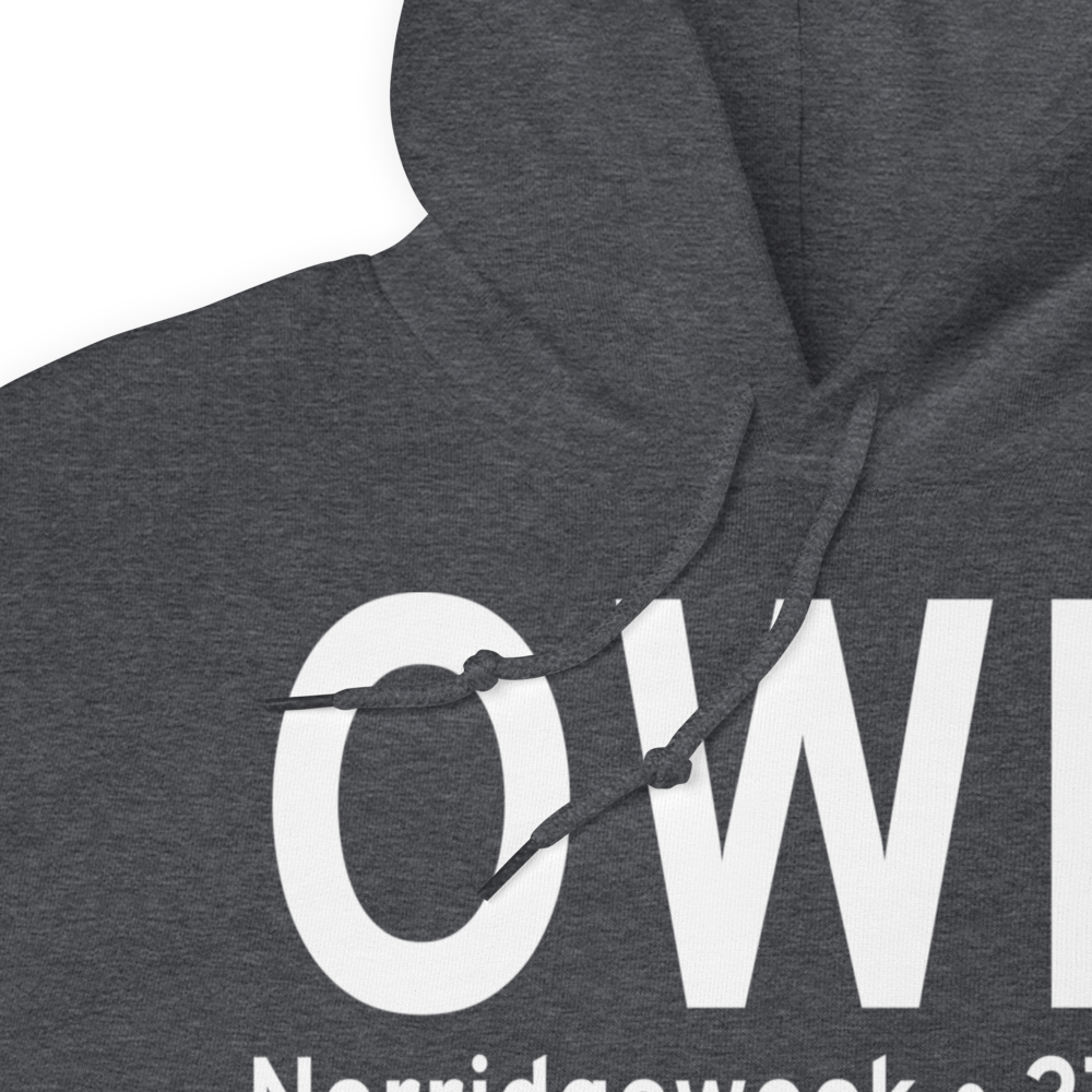 Norridgewock (KOWK) Airport Hoodie Sweatshirt 