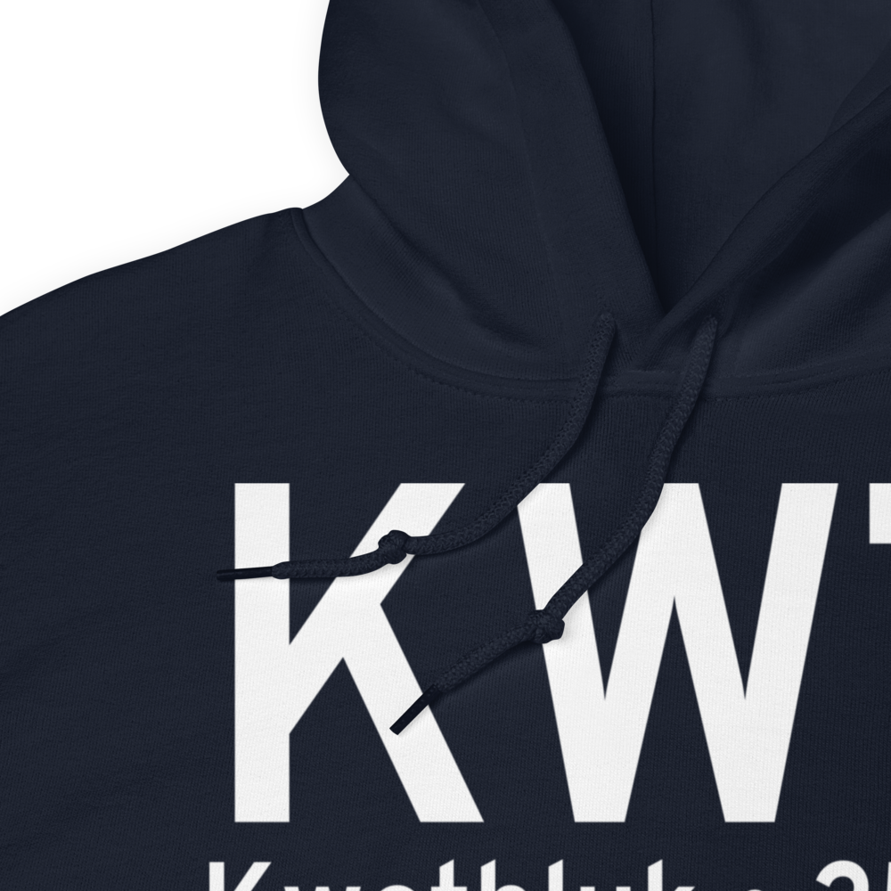 Kwethluk (PFKW) Airport Hoodie Sweatshirt 