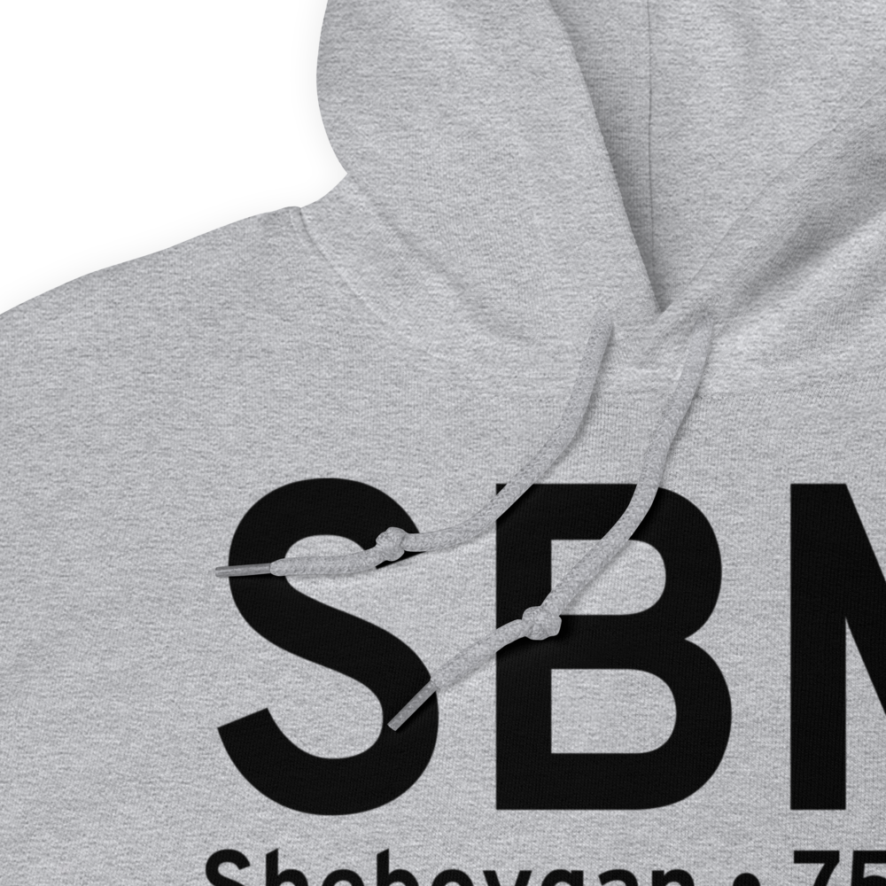 Sheboygan (KSBM) Airport Hoodie Sweatshirt 