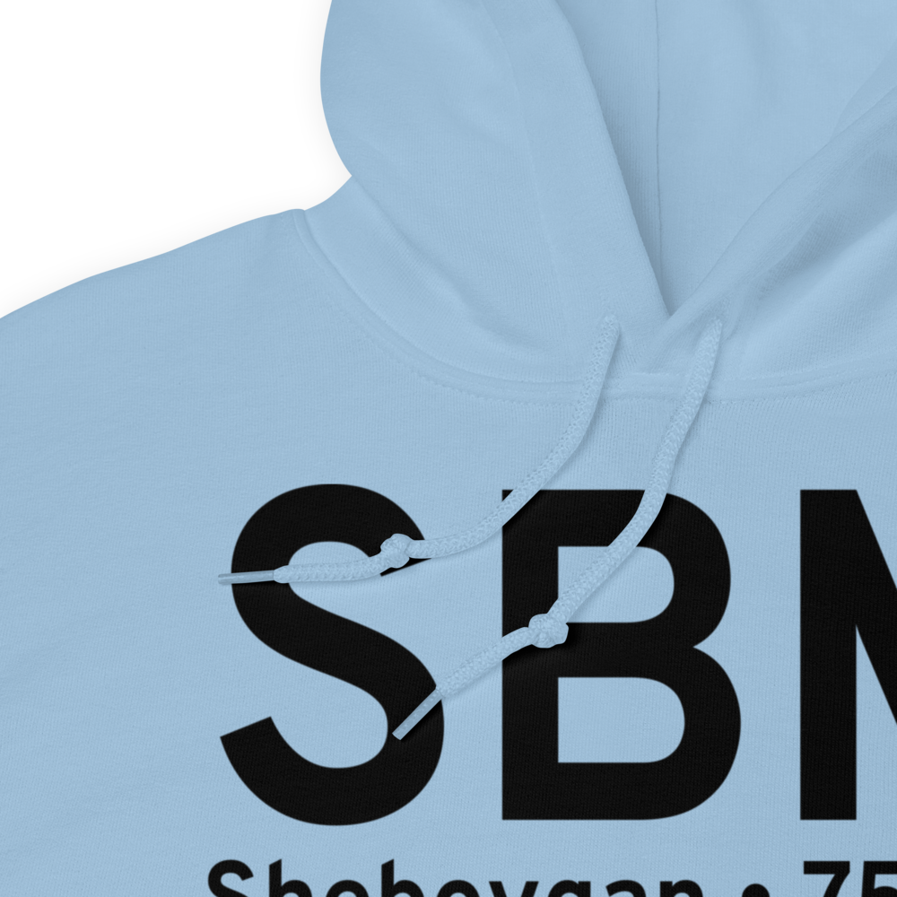 Sheboygan (KSBM) Airport Hoodie Sweatshirt 