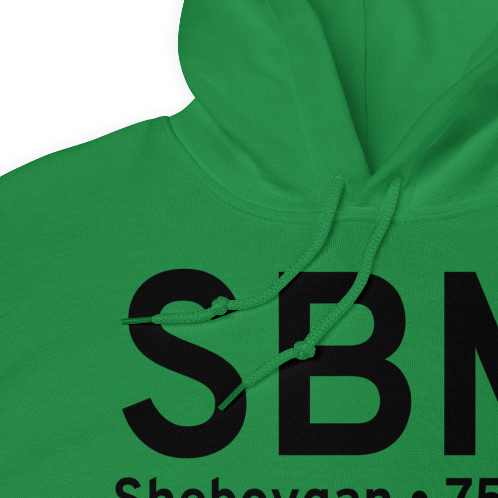 Sheboygan (KSBM) Airport Hoodie Sweatshirt 