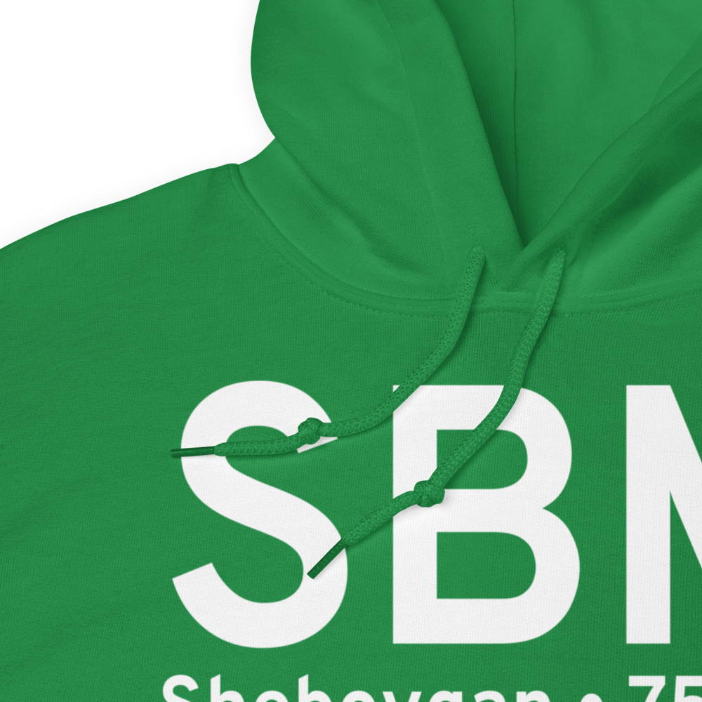 Sheboygan (KSBM) Airport Hoodie Sweatshirt 