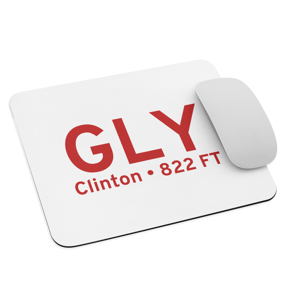 Clinton (KGLY) Airport  Mouse Pad 