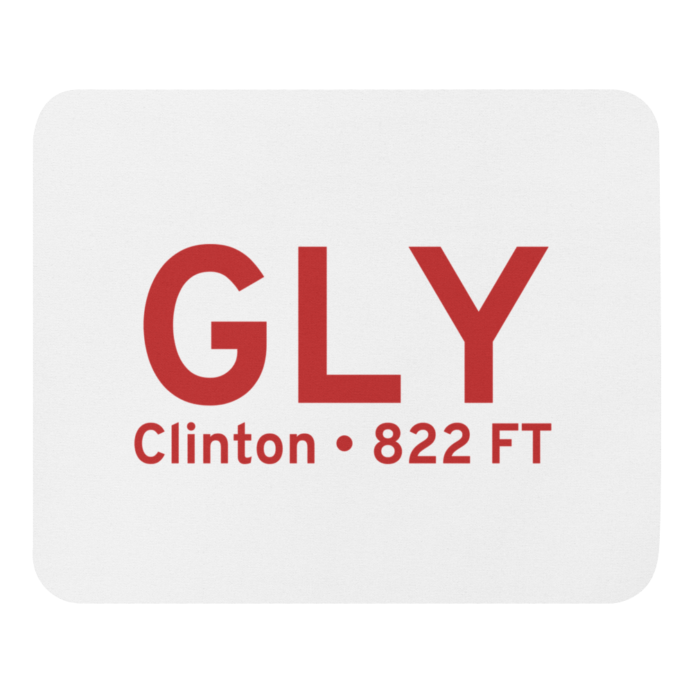 Clinton (KGLY) Airport  Mouse Pad 