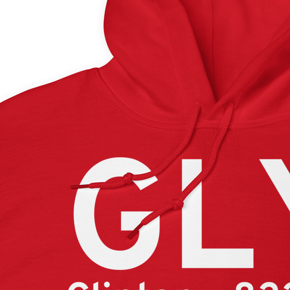 Clinton (KGLY) Airport Hoodie Sweatshirt 