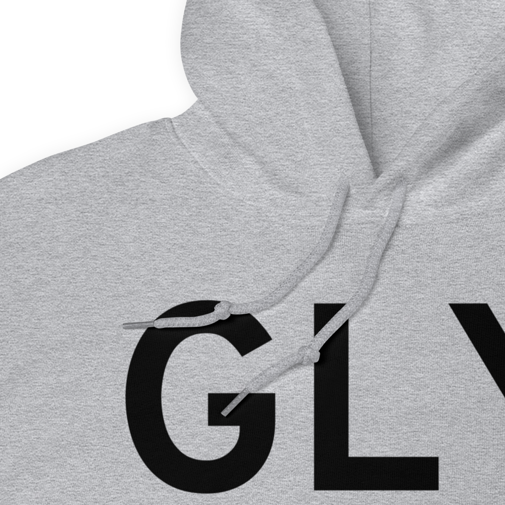 Clinton (KGLY) Airport Hoodie Sweatshirt 