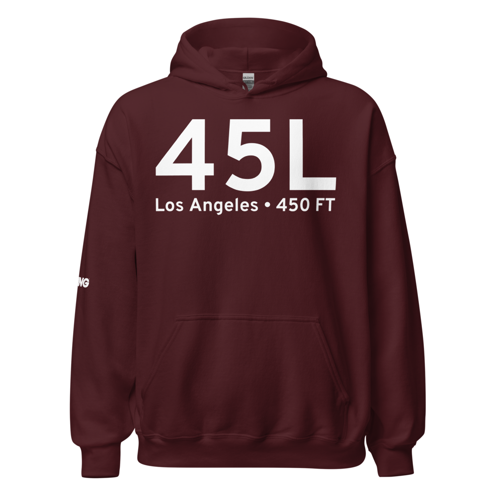 Los Angeles (45L) Airport Hoodie Sweatshirt 