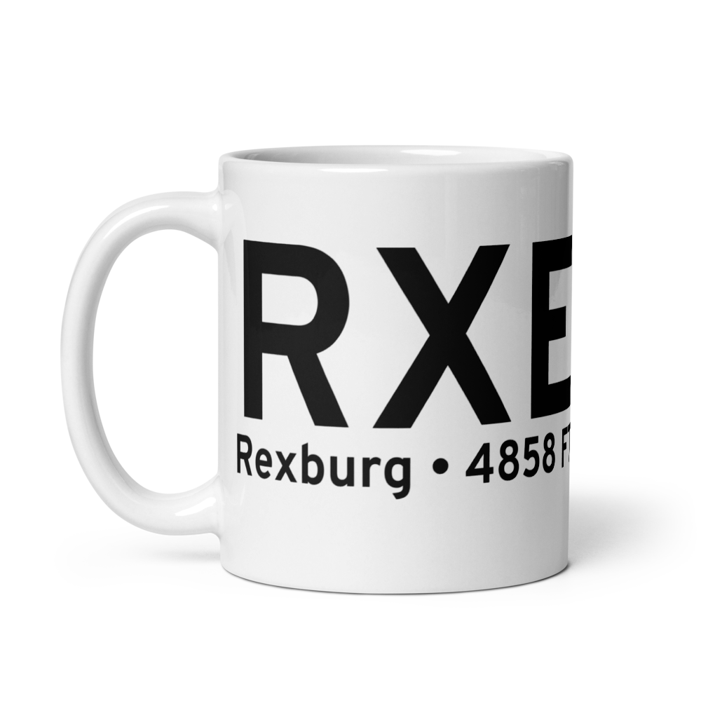 Rexburg (KRXE) Airport Mug 