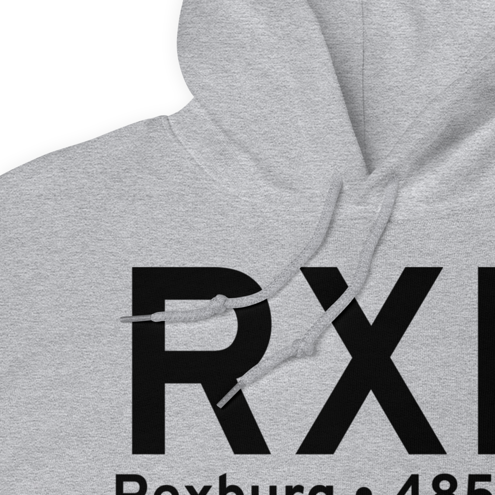 Rexburg (KRXE) Airport Hoodie Sweatshirt 