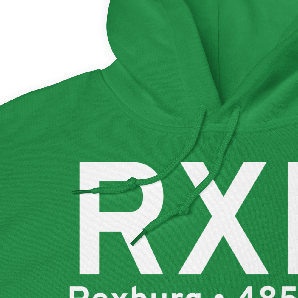 Rexburg (KRXE) Airport Hoodie Sweatshirt 