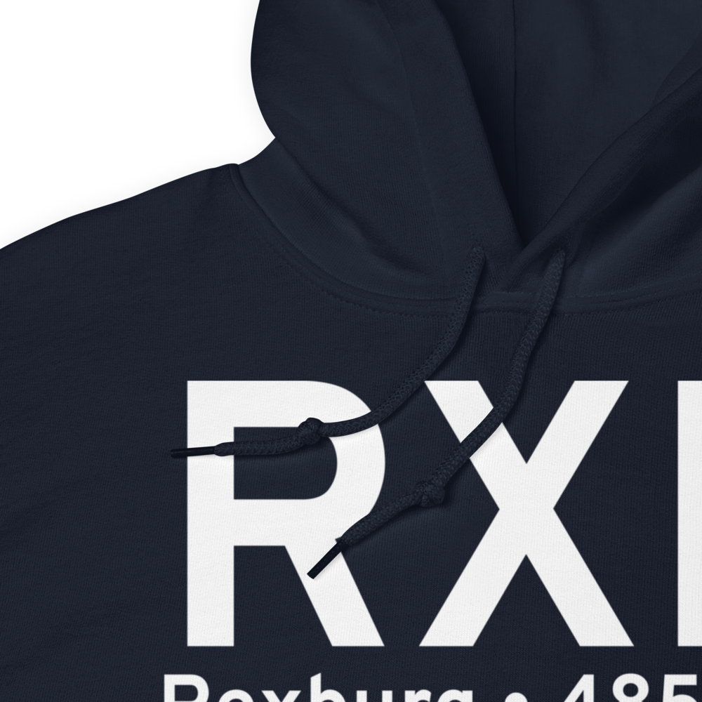 Rexburg (KRXE) Airport Hoodie Sweatshirt 