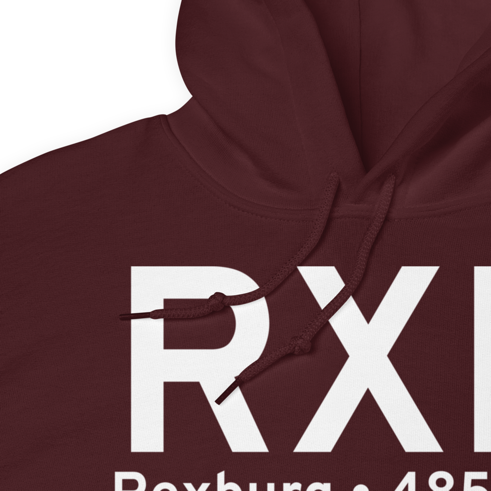 Rexburg (KRXE) Airport Hoodie Sweatshirt 