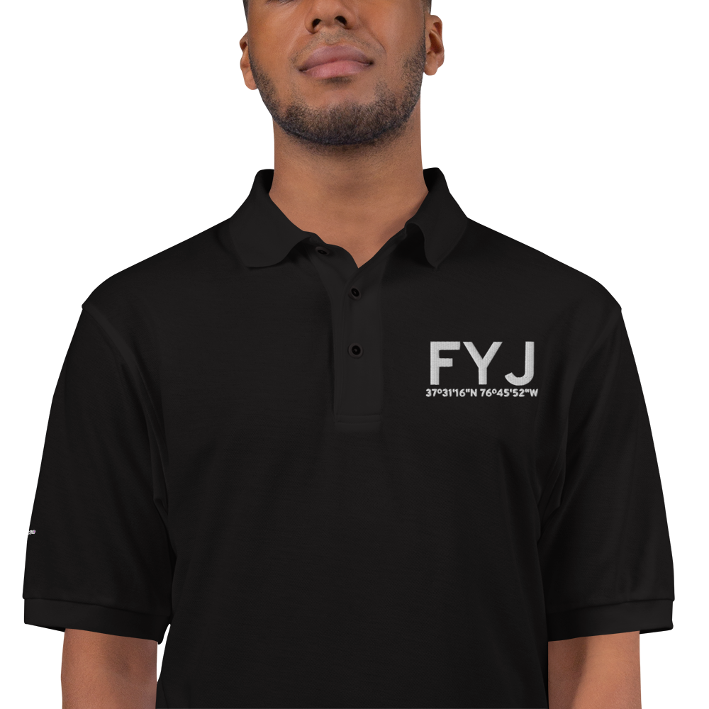 West Point (KFYJ) Airport Port Authority Embroidered Polo Shirt 