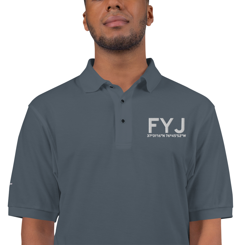 West Point (KFYJ) Airport Port Authority Embroidered Polo Shirt 