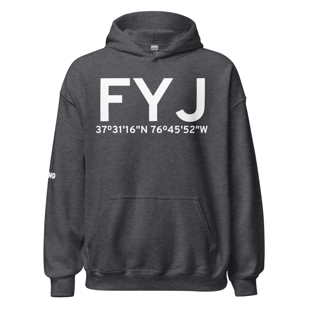 West Point (KFYJ) Airport Hoodie Sweatshirt 