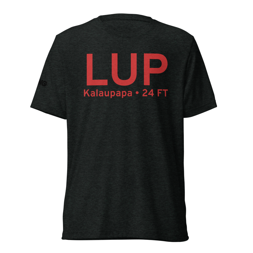 Kalaupapa (PHLU) Airport Tri-blend T-Shirt 