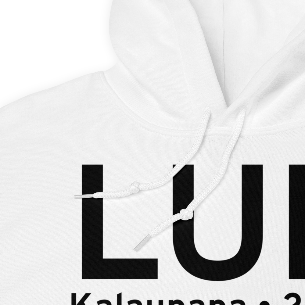 Kalaupapa (PHLU) Airport Hoodie Sweatshirt 