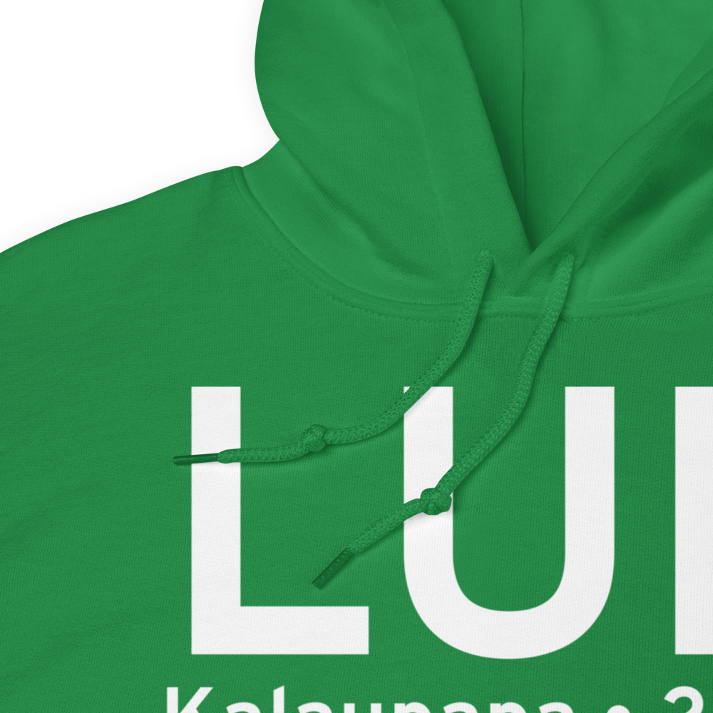 Kalaupapa (PHLU) Airport Hoodie Sweatshirt 