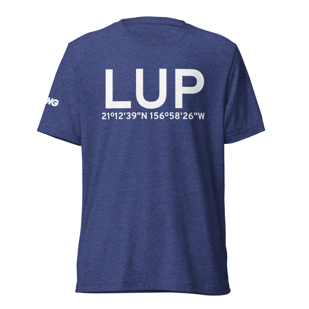 Kalaupapa (PHLU) Airport Tri-blend T-Shirt 