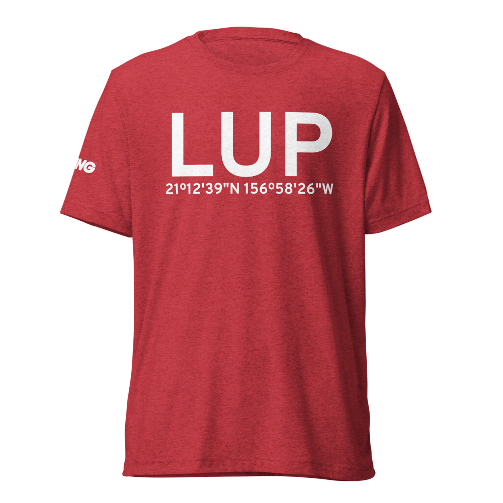 Kalaupapa (PHLU) Airport Tri-blend T-Shirt 