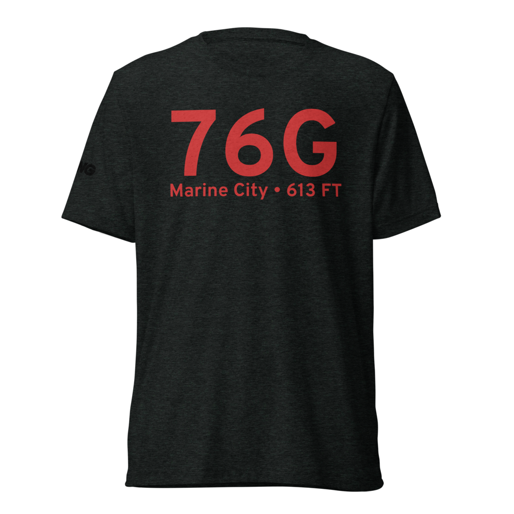 Marine City (K76G) Airport Tri-blend T-Shirt 