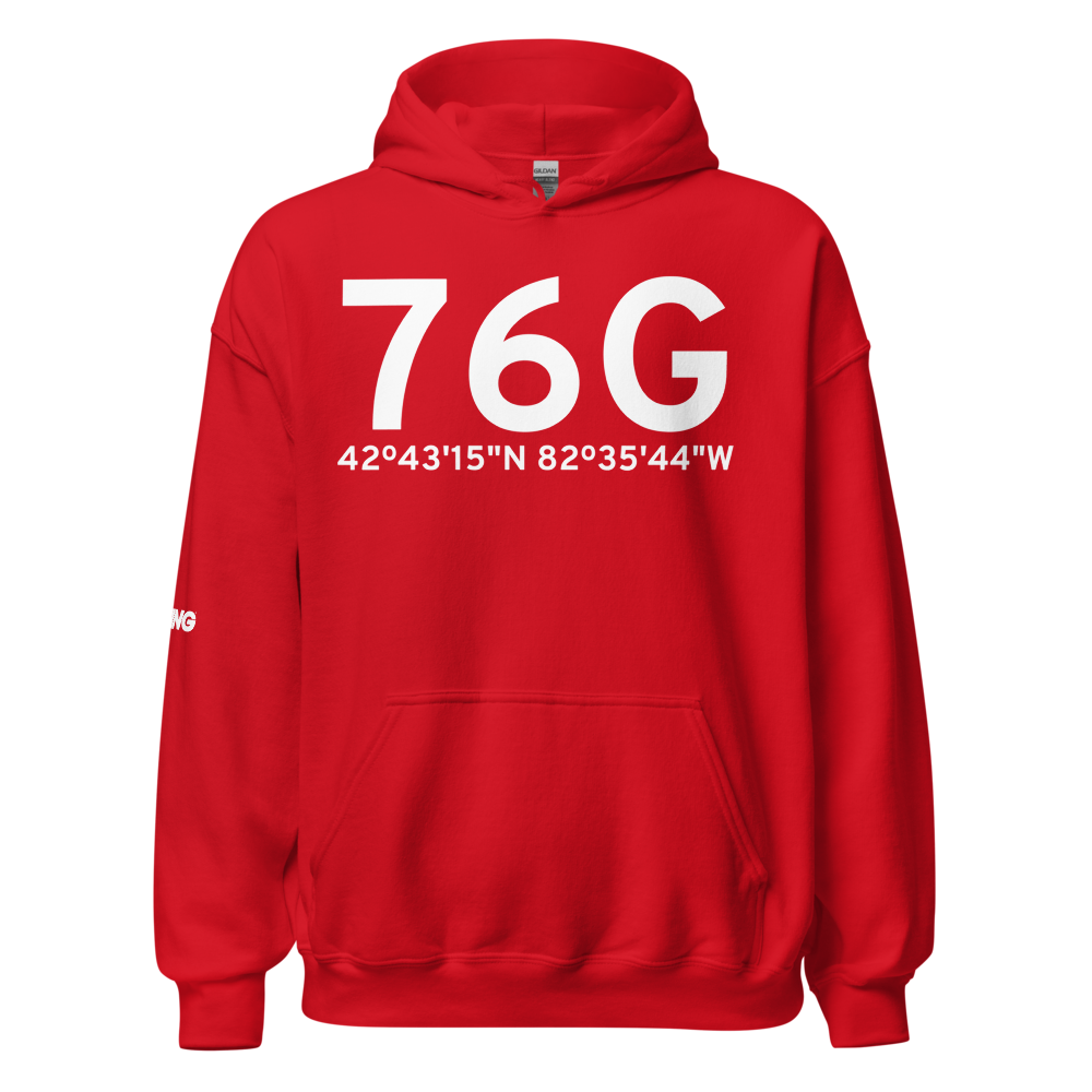 Marine City (K76G) Airport Hoodie Sweatshirt 