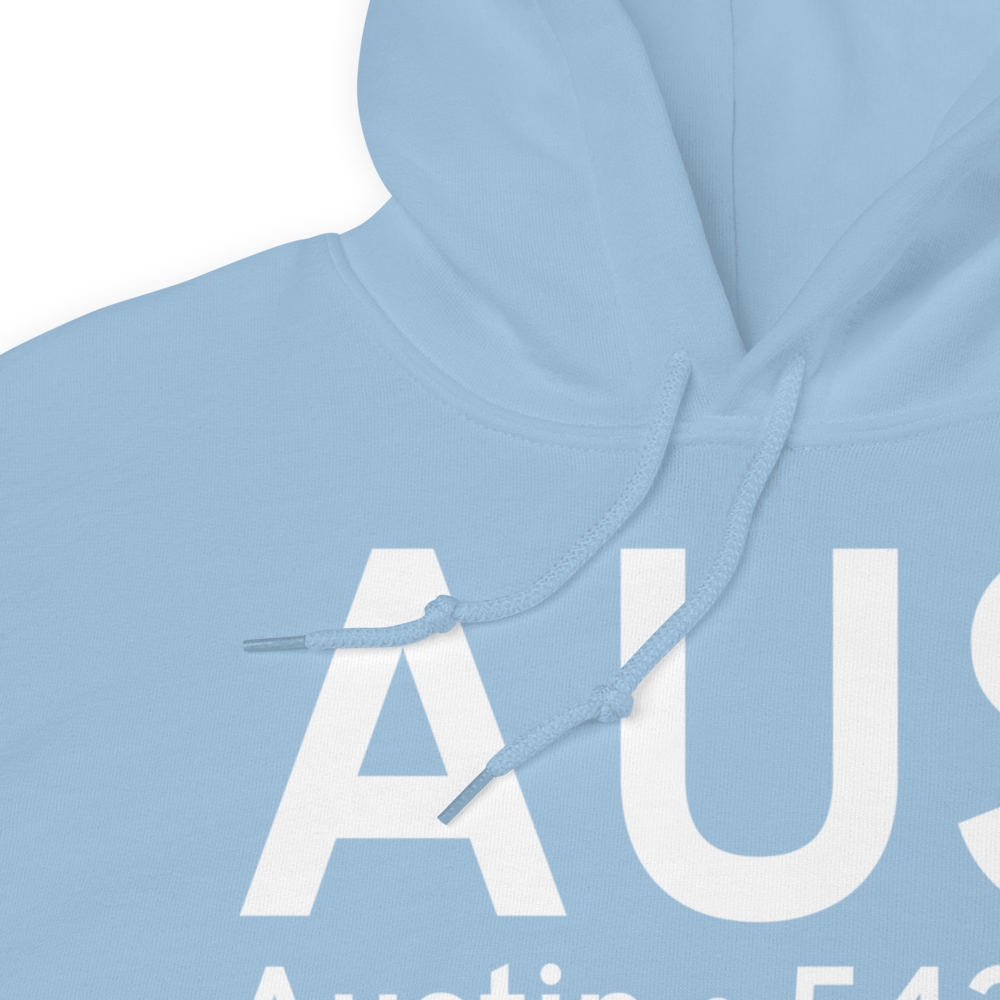 Austin (KAUS) Airport Hoodie Sweatshirt 