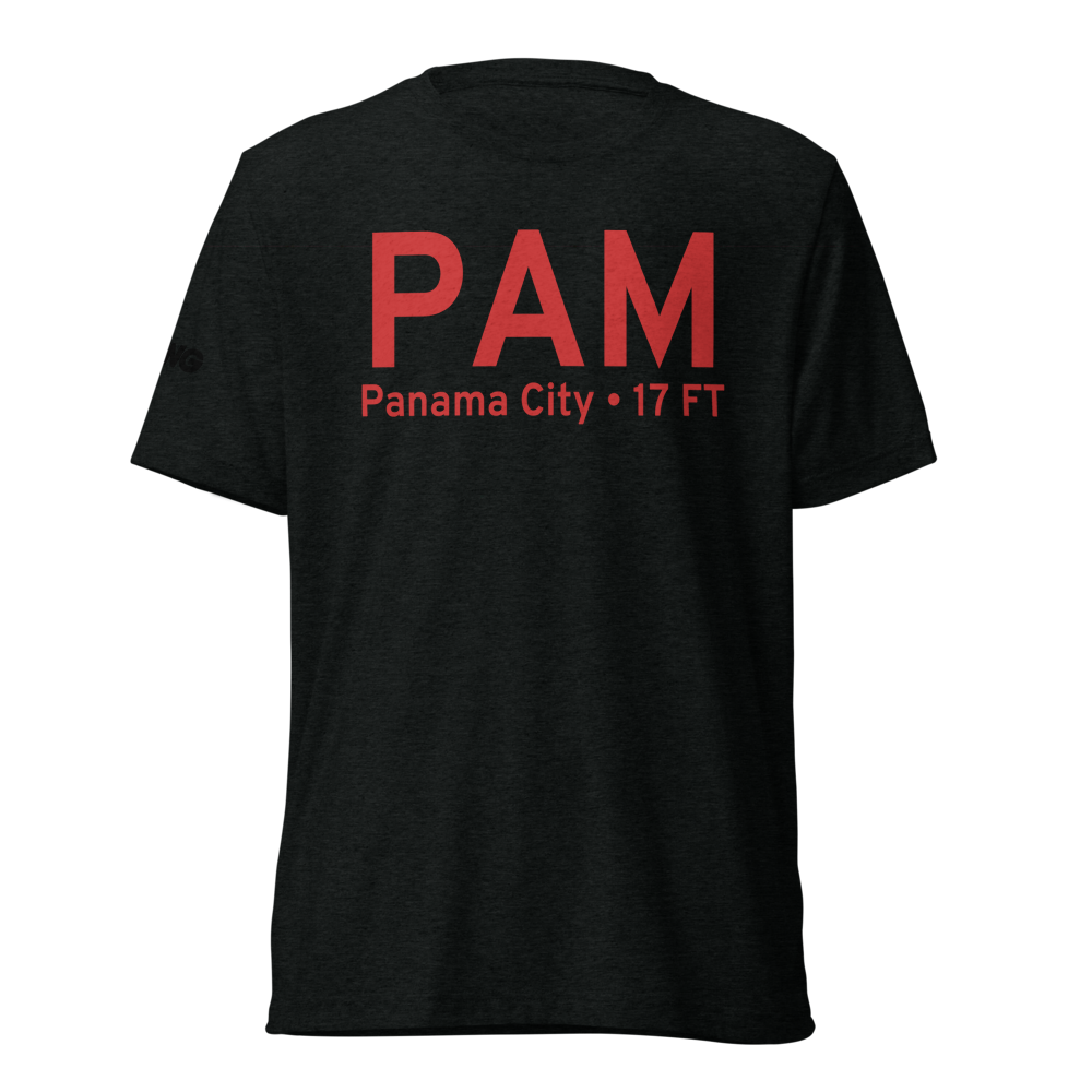 Panama City (KPAM) Airport Tri-blend T-Shirt 