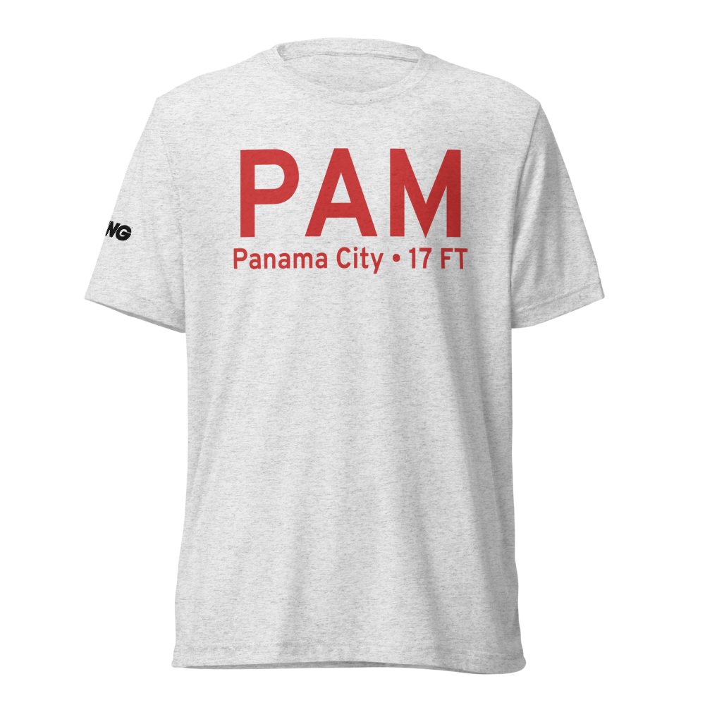 Panama City (KPAM) Airport Tri-blend T-Shirt 