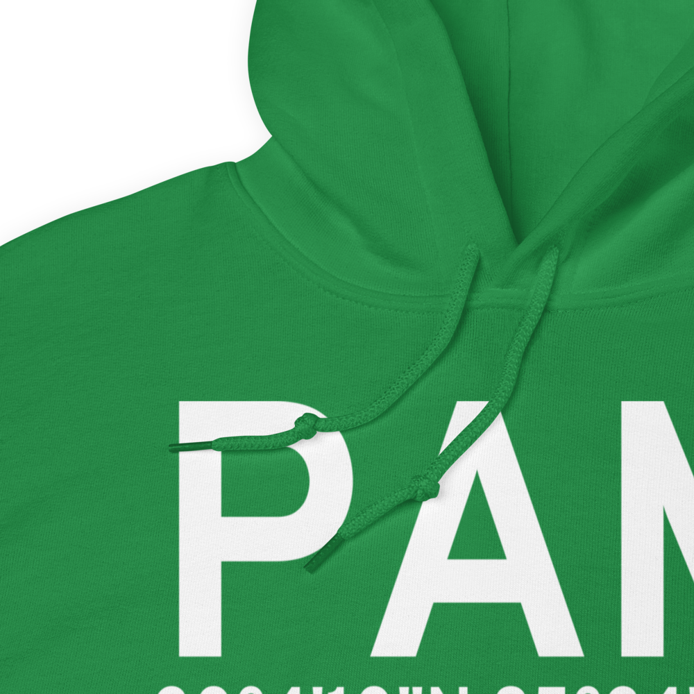 Panama City (KPAM) Airport Hoodie Sweatshirt 