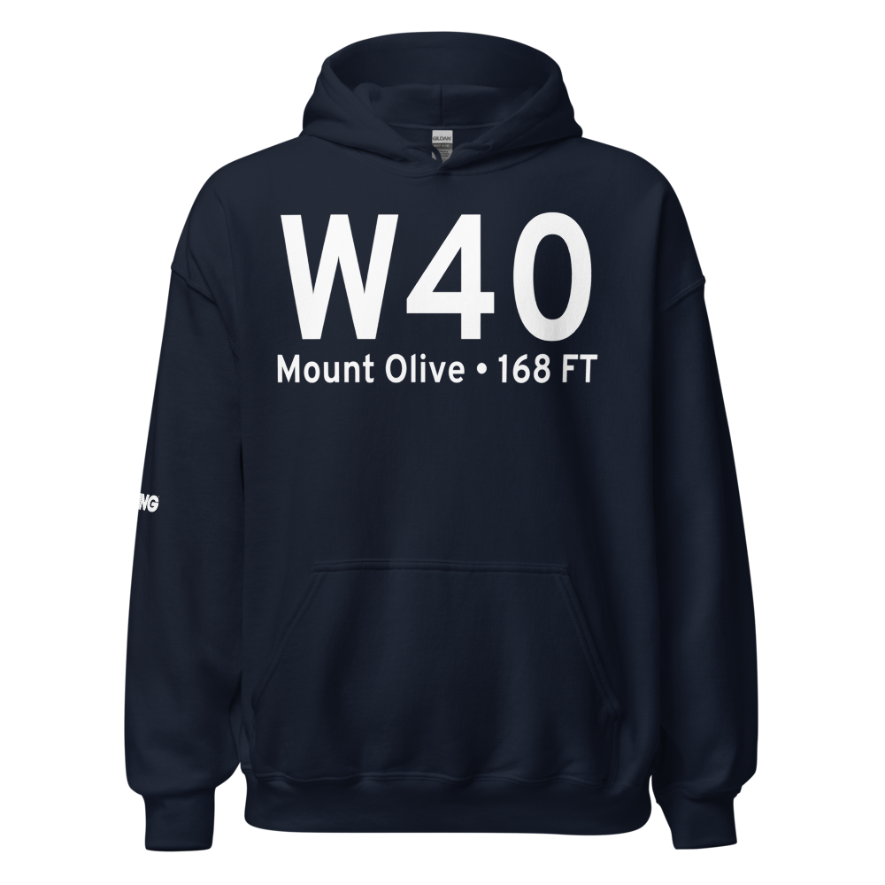 Mount Olive (KW40) Airport Hoodie Sweatshirt 