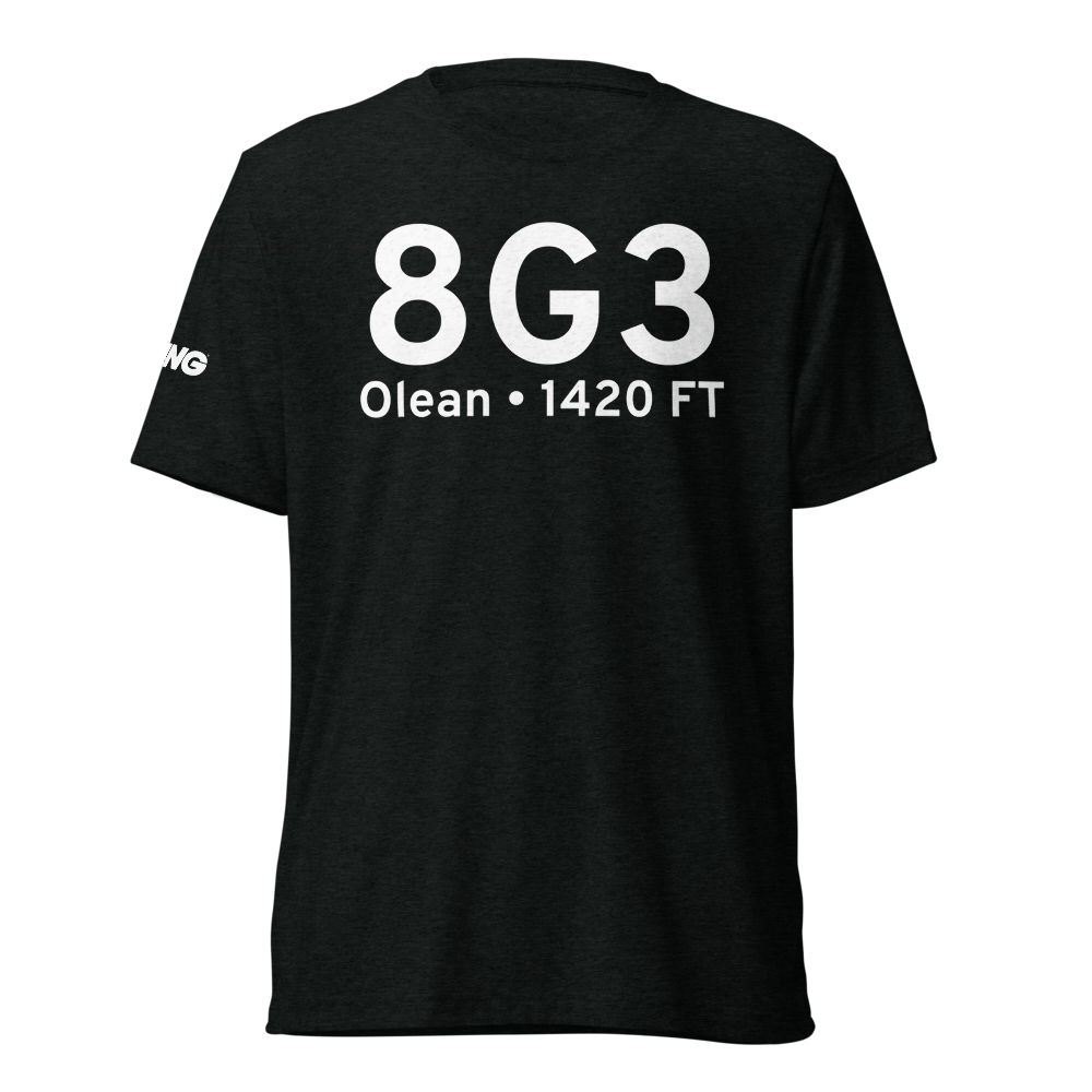 Olean (8G3) Airport Tri-blend T-Shirt 