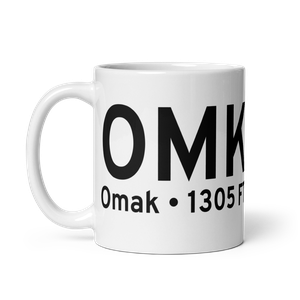 Omak (KOMK) Airport Mug