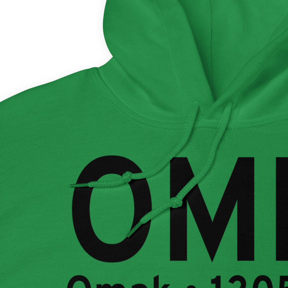 Omak (KOMK) Airport Hoodie Sweatshirt 