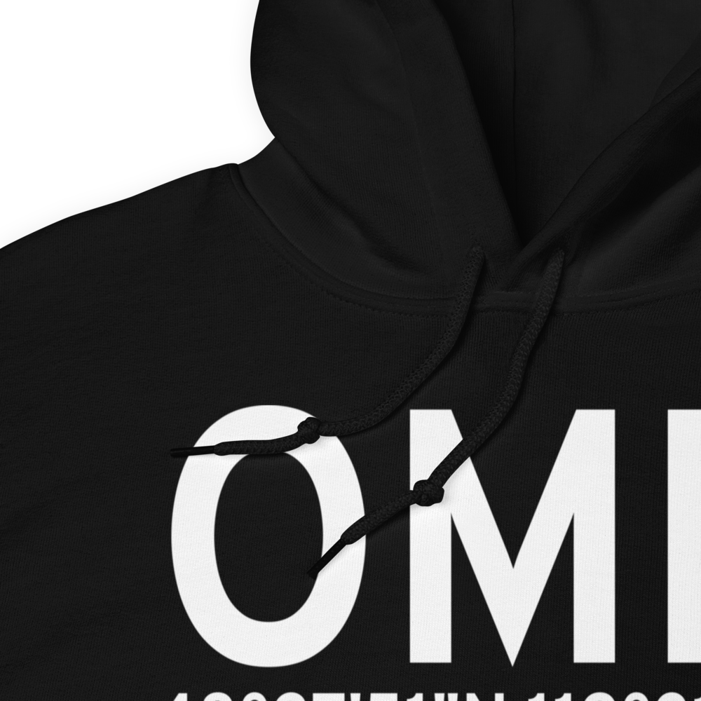 Omak (KOMK) Airport Hoodie Sweatshirt 