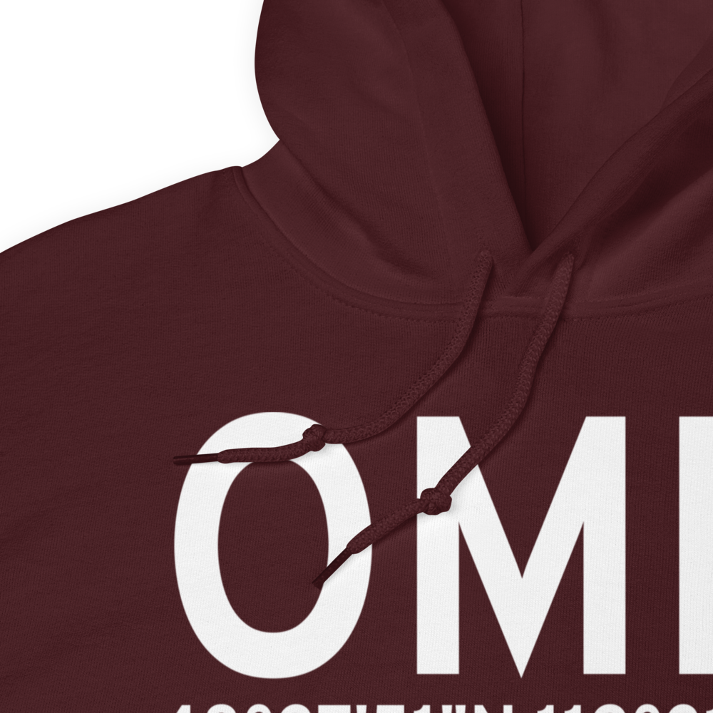 Omak (KOMK) Airport Hoodie Sweatshirt 