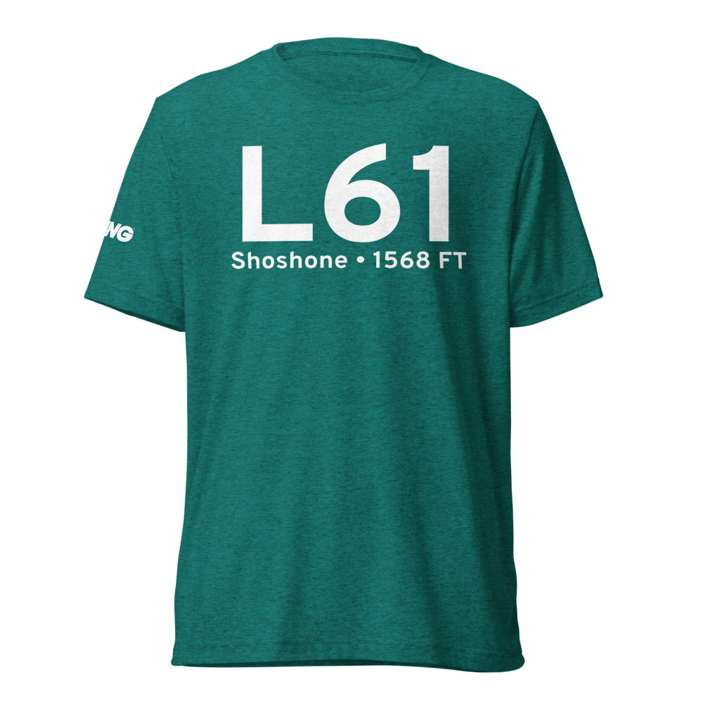 Shoshone (L61) Airport Tri-blend T-Shirt 