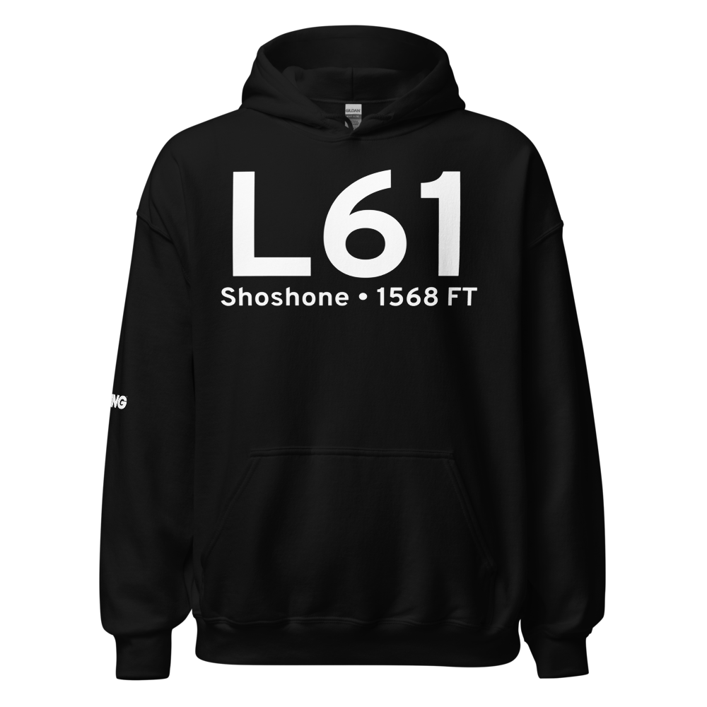 Shoshone (L61) Airport Hoodie Sweatshirt 