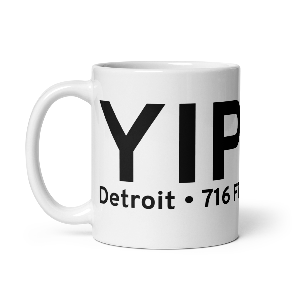 Detroit (KYIP) Airport Mug 
