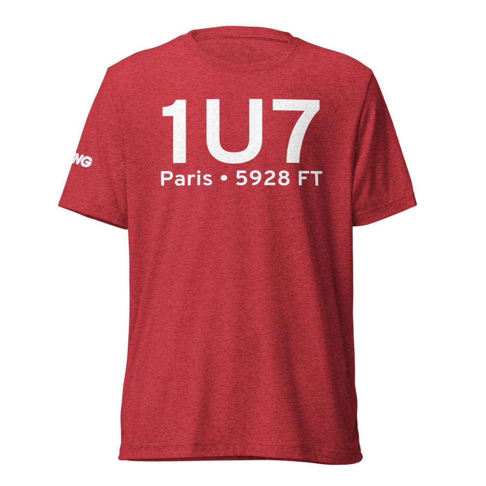 Paris (K1U7) Airport Tri-blend T-Shirt 