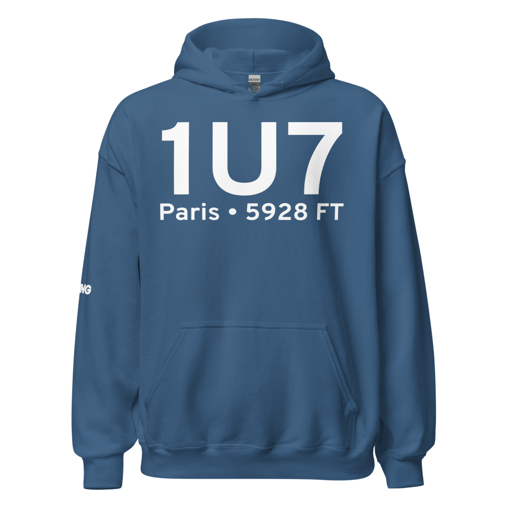 Paris (K1U7) Airport Hoodie Sweatshirt 