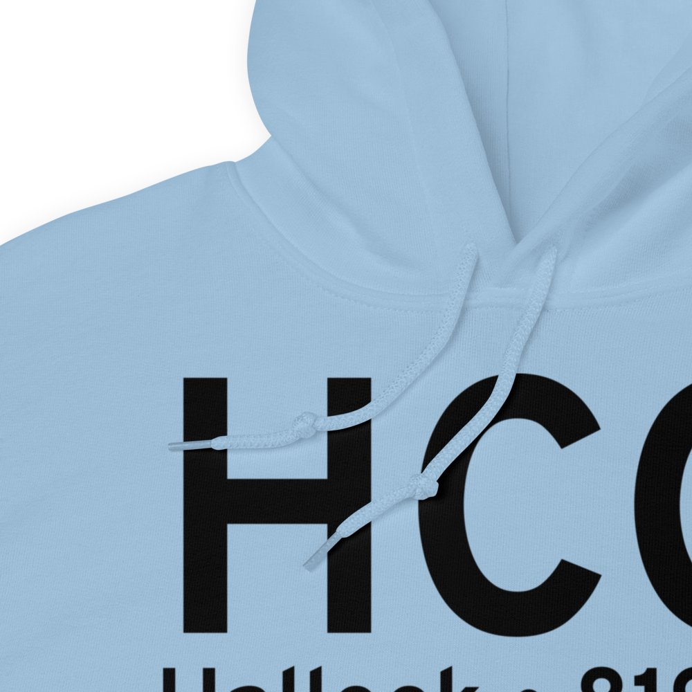 Hallock (KHCO) Airport Hoodie Sweatshirt 