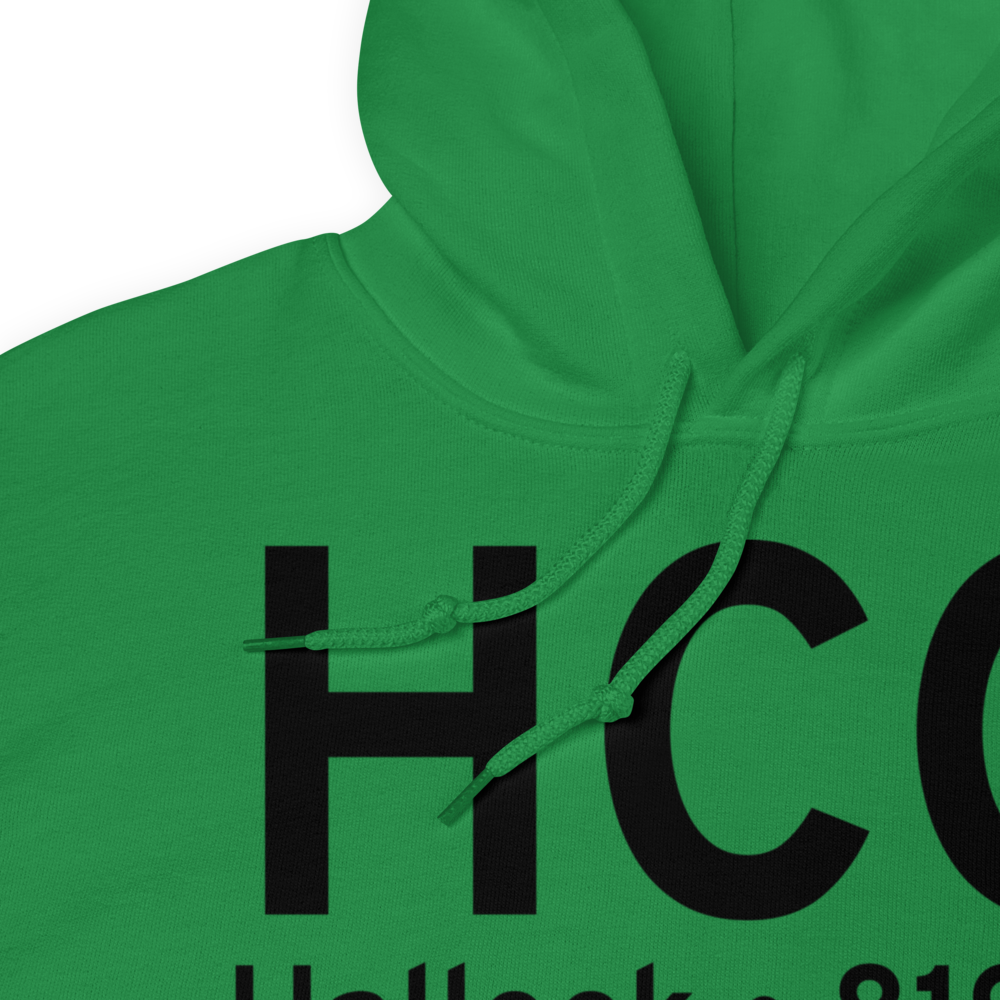 Hallock (KHCO) Airport Hoodie Sweatshirt 