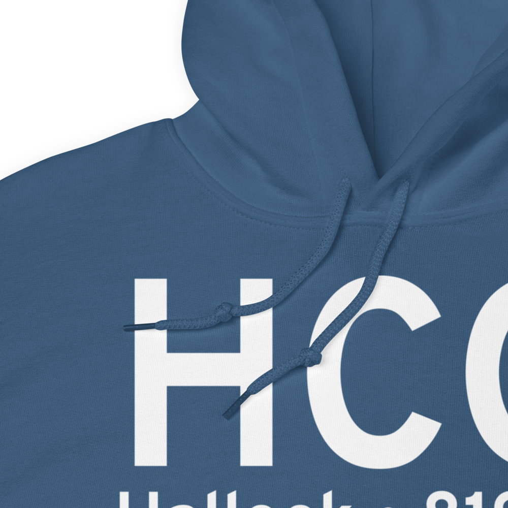 Hallock (KHCO) Airport Hoodie Sweatshirt 