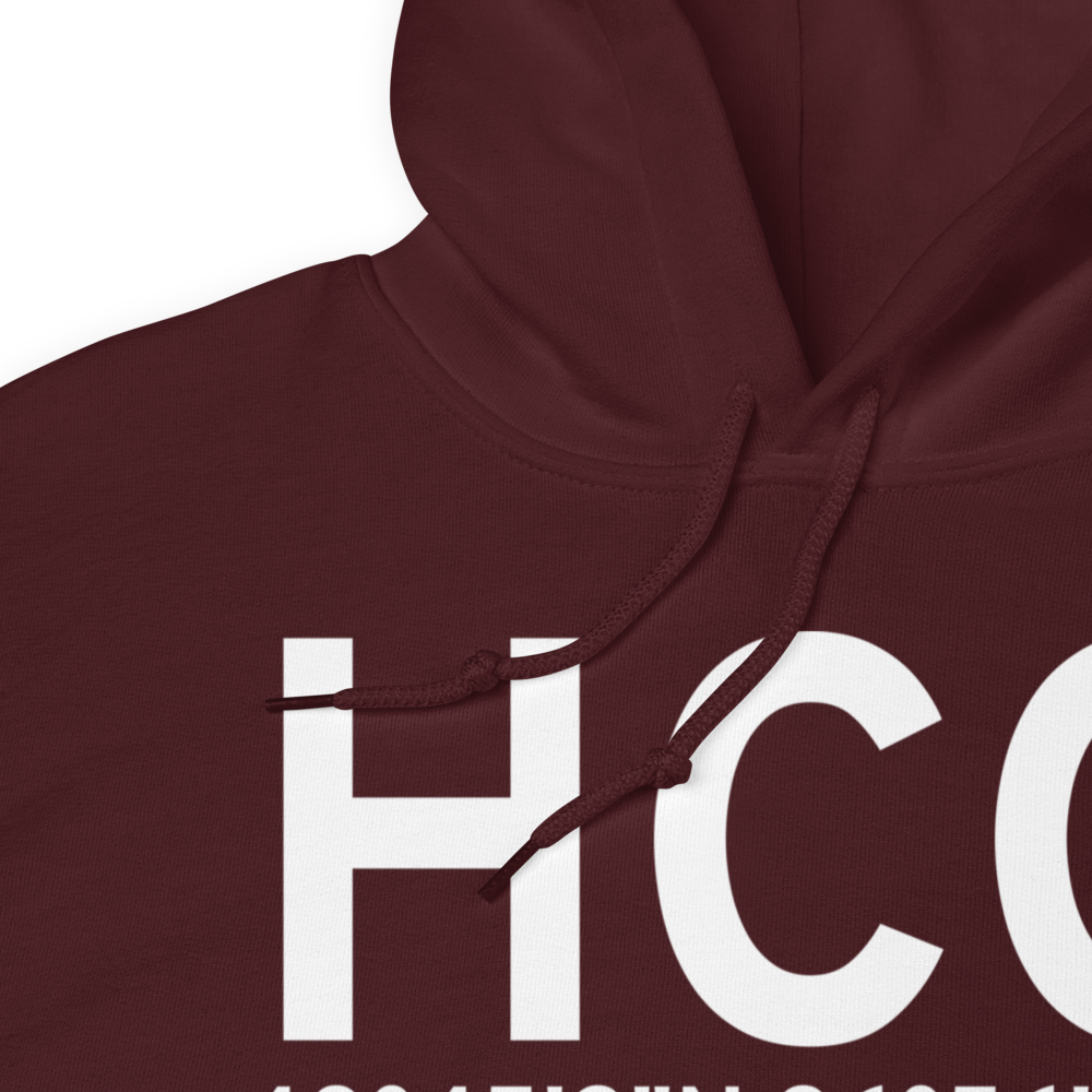 Hallock (KHCO) Airport Hoodie Sweatshirt 