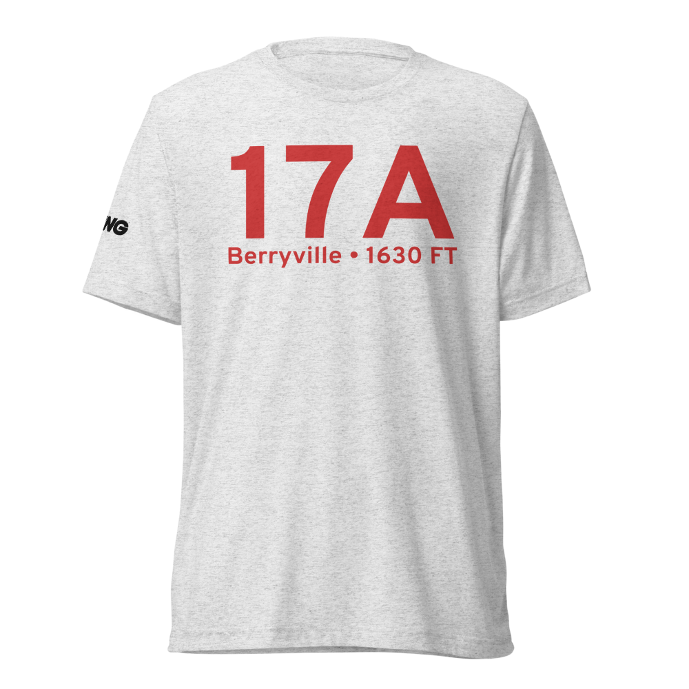 Berryville (US-0713) Airport Tri-blend T-Shirt 