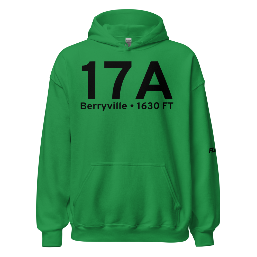 Berryville (US-0713) Airport Hoodie Sweatshirt 