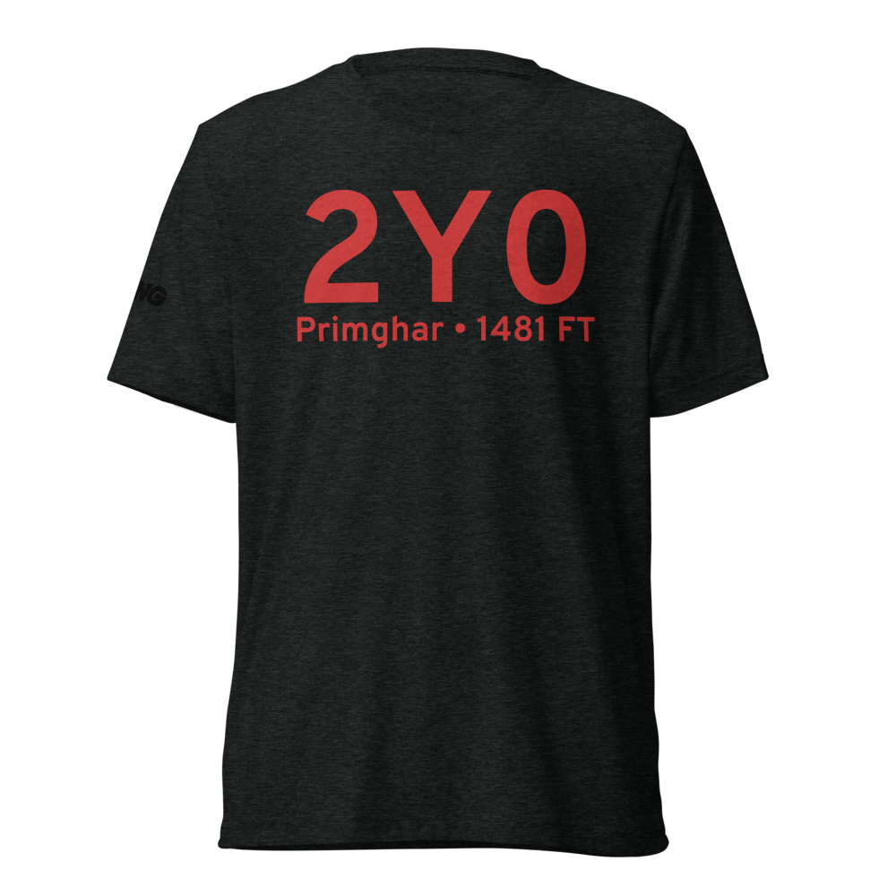 Primghar (2Y0) Airport Tri-blend T-Shirt 