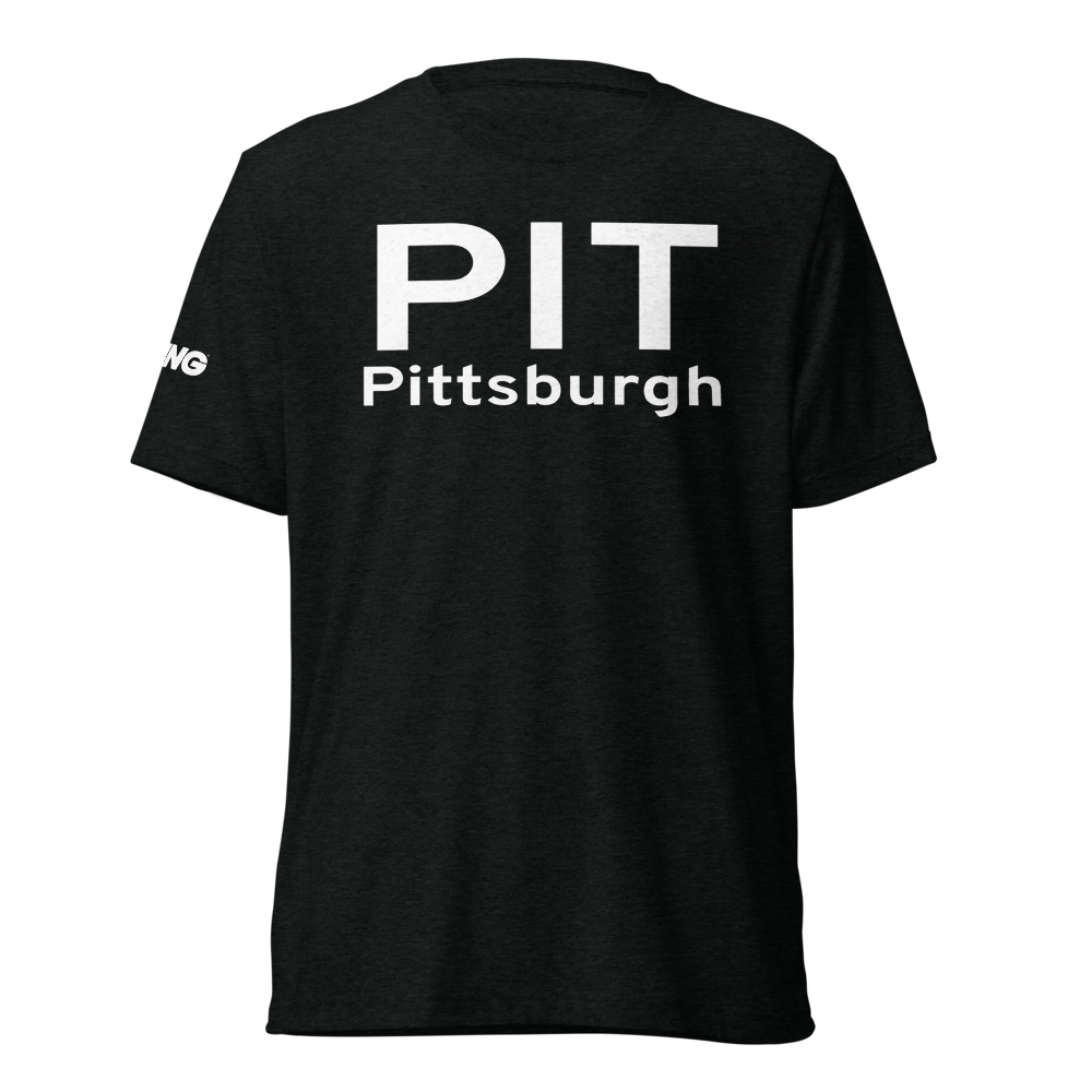 Pittsburgh (KPIT) Airport Tri-blend T-Shirt 