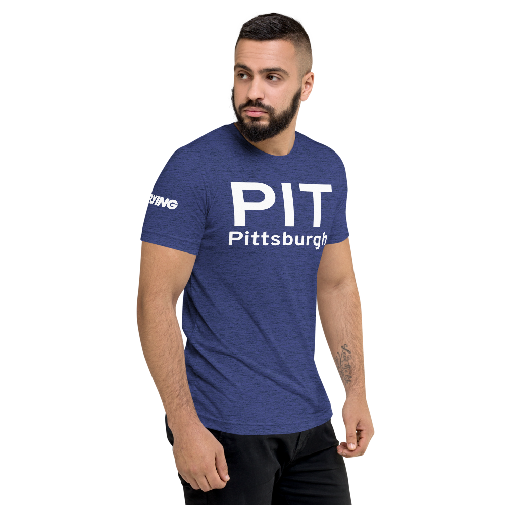 Pittsburgh (KPIT) Airport Tri-blend T-Shirt 
